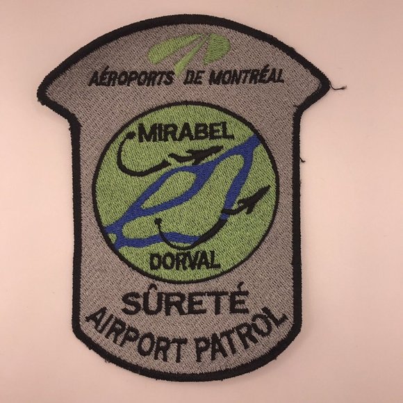 Canadian 2 Patch Lot Montreal Airport Safety Saint Julie Fire Service Department - Picture 2 of 5